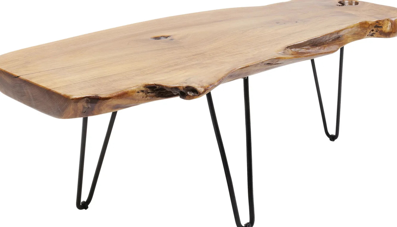 Best KARE Design Stolik kawowy Aspen 106x40 cm drewniany - KARE