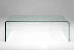 Fashion KARE Design Stolik kawowy Clear Club 120x60 cm ciemnoszary transparentny - KARE