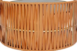 Sale KARE Design Stolik kawowy Copper ∅86 cm brązowy - KARE