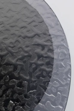 Outlet KARE Design Stolik kawowy czarny z 2 szklanymi blatami obrotowymi 133x80 cm - KARE