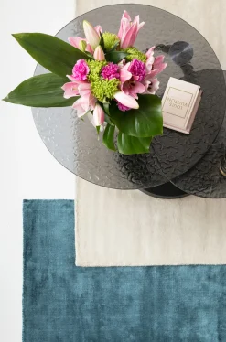 Outlet KARE Design Stolik kawowy czarny z 2 szklanymi blatami obrotowymi 133x80 cm - KARE