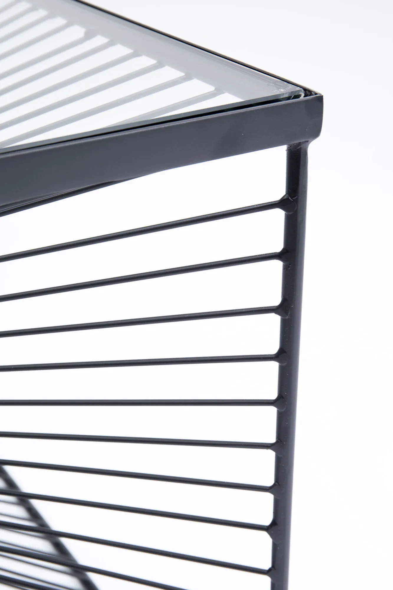 Best KARE Design Stolik kawowy Dimension 80x80 cm czarny - KARE