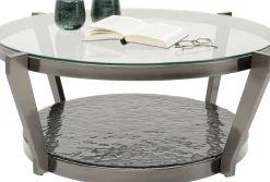 Online KARE Design Stolik kawowy Monocolo Graphite Ø90cm - KARE