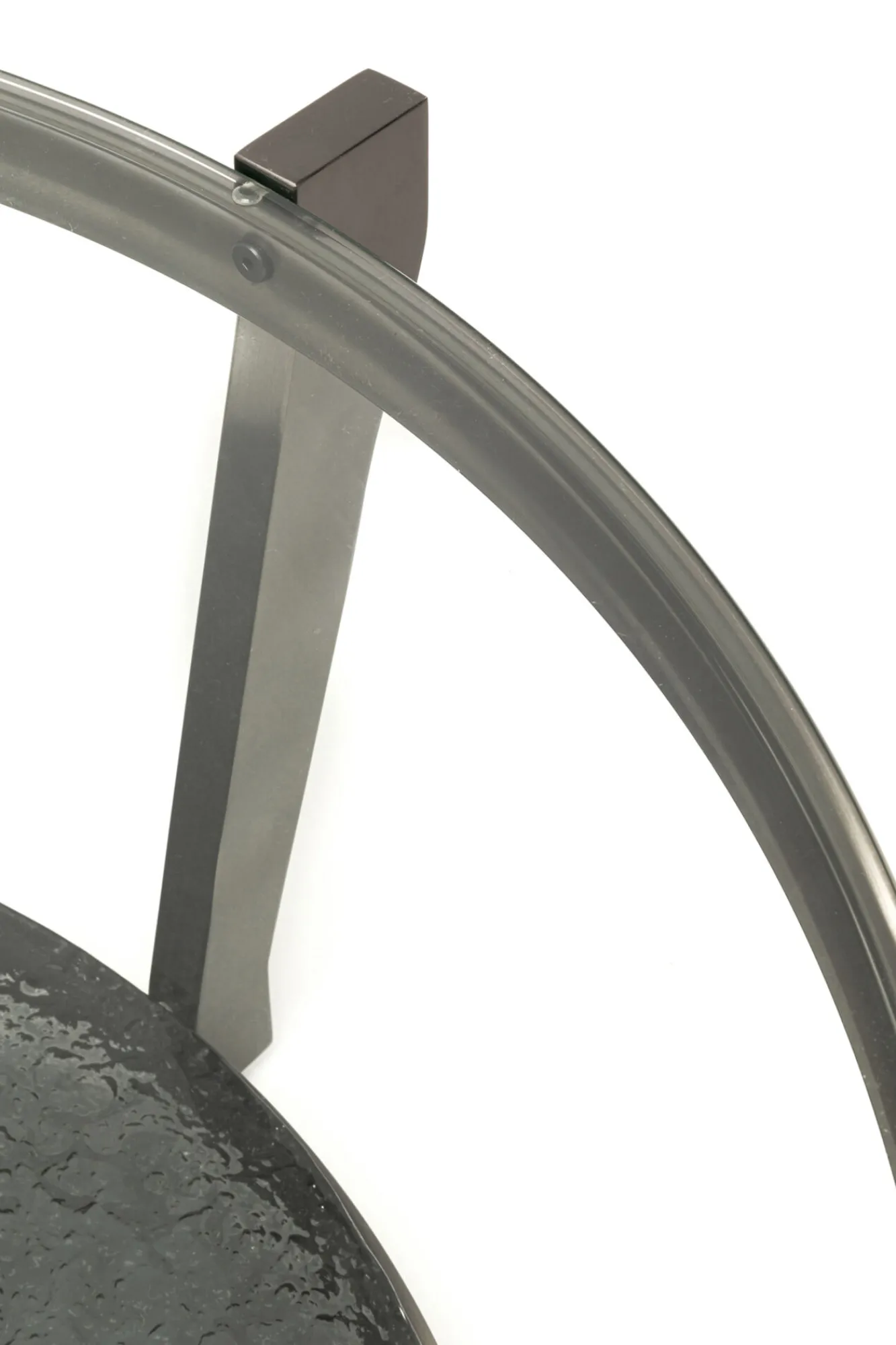 Online KARE Design Stolik kawowy Monocolo Graphite Ø90cm - KARE