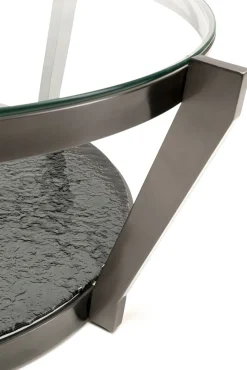 Online KARE Design Stolik kawowy Monocolo Graphite Ø90cm - KARE