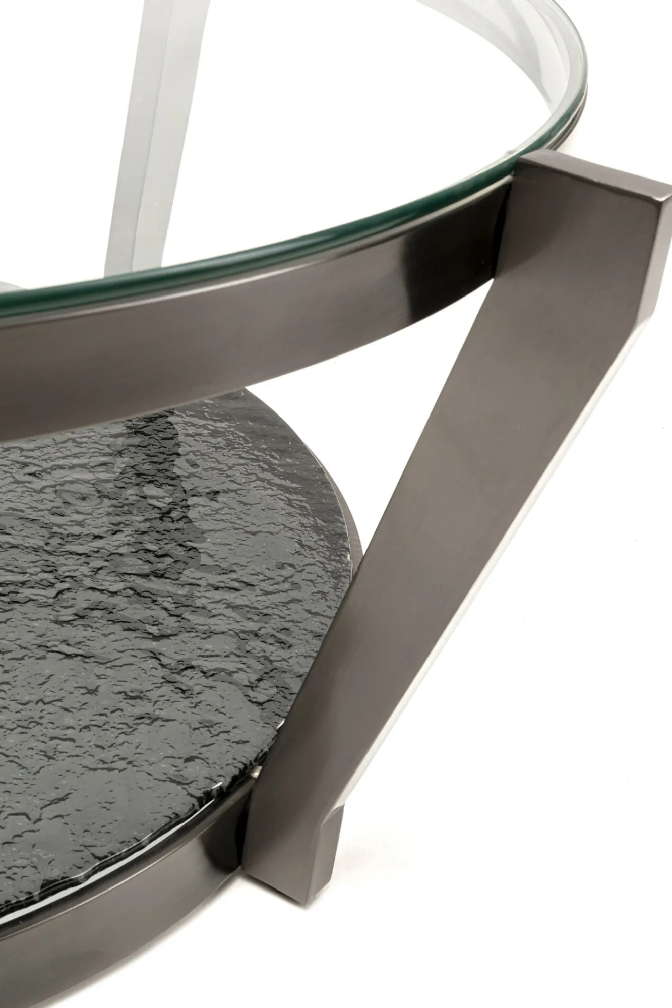 Online KARE Design Stolik kawowy Monocolo Graphite Ø90cm - KARE