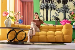 New KARE Design Stolik kawowy obrotowy Beverly 133x80 cm czarny - KARE