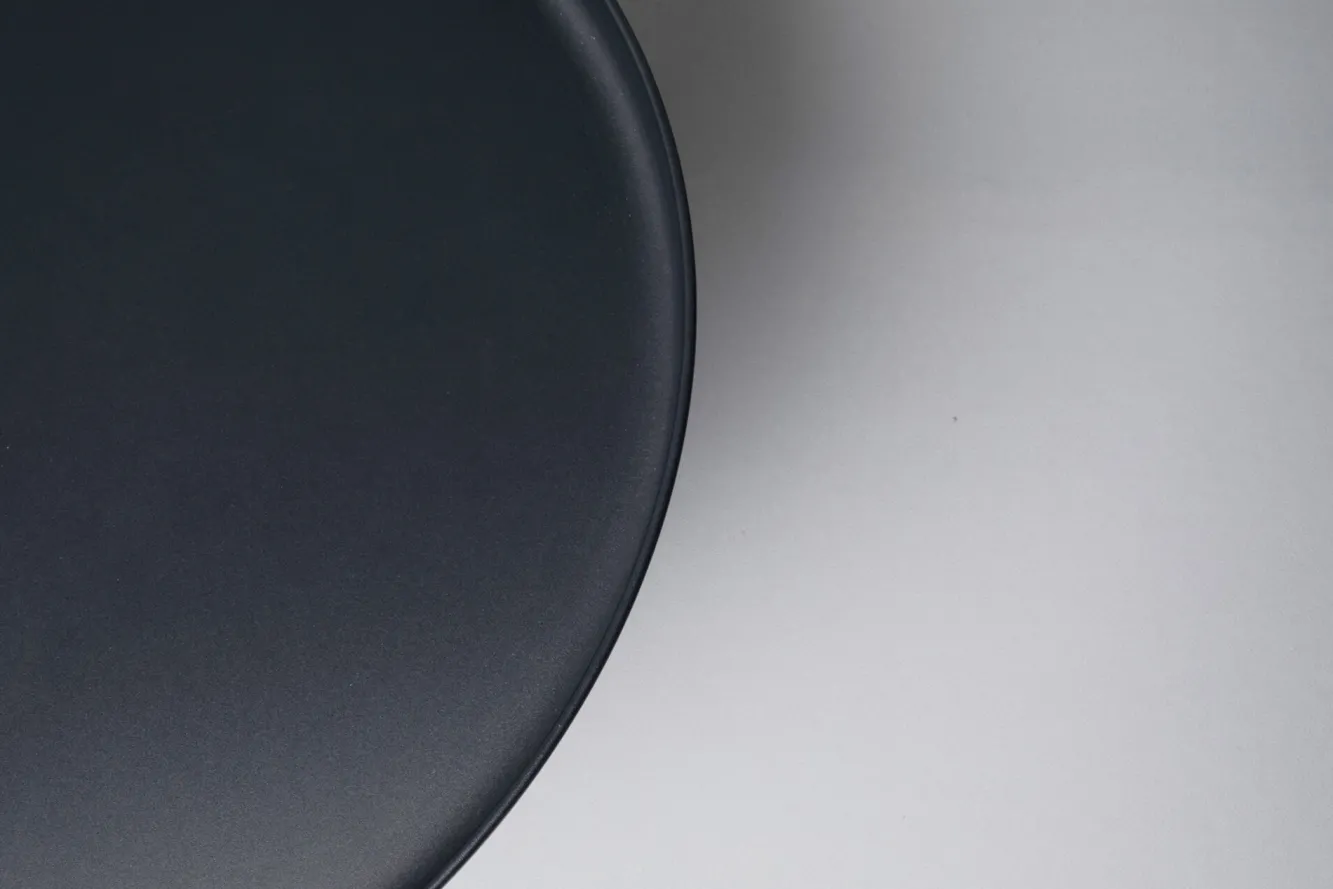 Online KARE Design Stolik kawowy okrągły stal czarna i szkło przydymione Ø60 cm - KARE