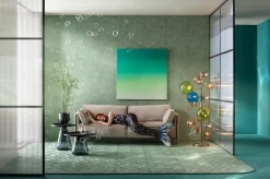 Online KARE Design Stolik kawowy okrągły stal czarna i szkło przydymione Ø60 cm - KARE