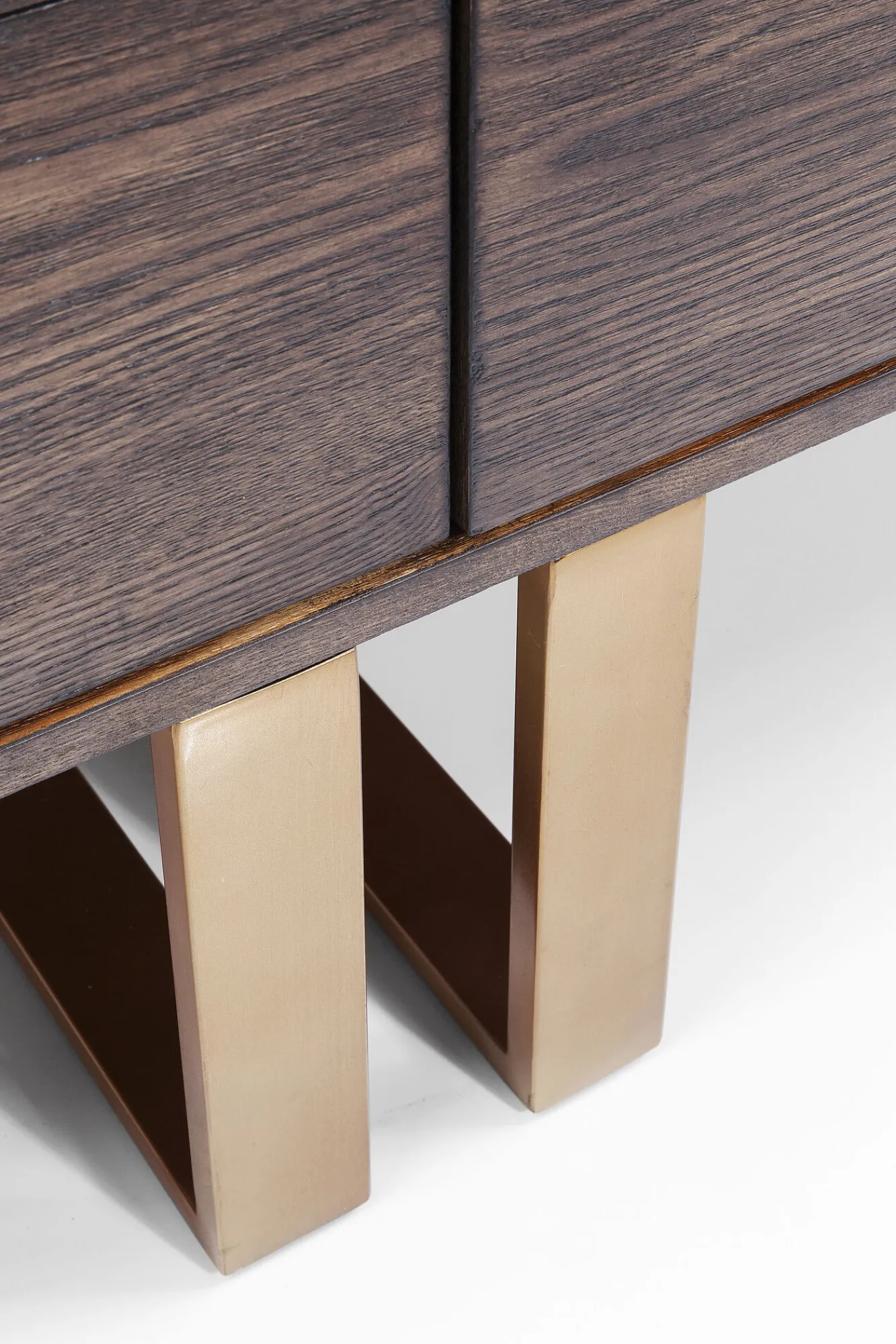 Clearance KARE Design Stolik kawowy Osaka 137x77 cm brązowy - KARE