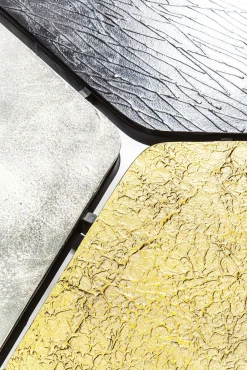 Fashion KARE Design Stolik kawowy Patches 103x102 cm kolorowy - KARE