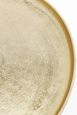 Online KARE Design Stolik kawowy Plateau Uno Ø45 cm mosiężny - KARE