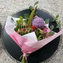 Fashion KARE Design Stolik kawowy Wire Uno Ø80 cm czarny - KARE