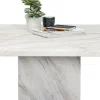Online KARE Design Stolik kawowy wygląd marmuru blat kwadratowy 100x100 cm - KARE