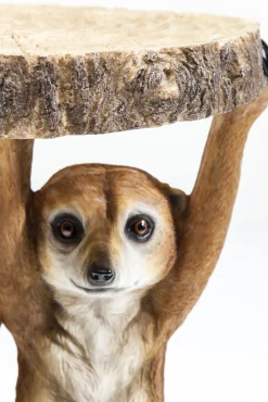 Fashion KARE Design Stolik Meerkat Sisters Ø33 cm kolorowy - KARE