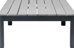 Fashion KARE Design Stolik ogrodowy rozkładany Holiday Black 90x71 cm - KARE