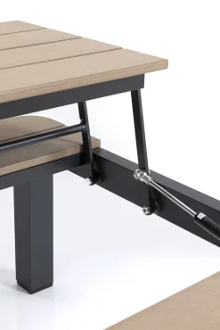 Clearance KARE Design Stolik ogrodowy rozkładany Happy Day 90x71 cm - KARE