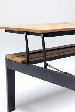 Clearance KARE Design Stolik ogrodowy rozkładany Happy Day 90x71 cm - KARE