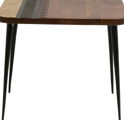 Discount KARE Design Stolik pomocniczy boho drewno mango i stal 40x30 cm - KARE