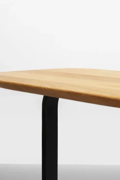 Clearance KARE Design Stolik pomocniczy do salonu drewno dębowe i stal 59x34 cm - KARE