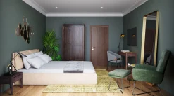 Fashion KARE Design Stolik pomocniczy Ice Double Ø30xH50 cm złoty - blat szklany - KARE