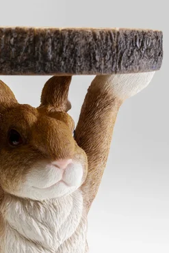 Online KARE Design Stolik pomocniczy mały motyw zwierzęcy królik Ø23x36 cm - KARE