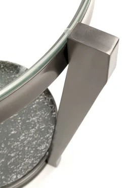 Discount KARE Design Stolik pomocniczy Monocolo Graphite Ø50cm - KARE