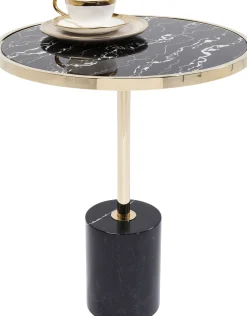 Sale KARE Design Stolik San Luca Base Ø46x53 cm czarny - KARE