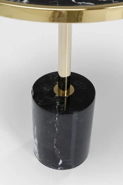 Sale KARE Design Stolik San Luca Base Ø46x53 cm czarny - KARE