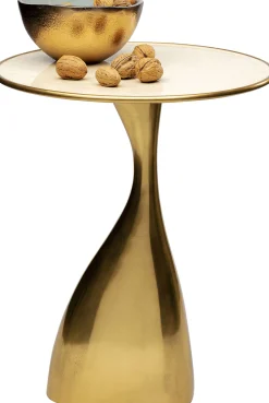 Hot KARE Design Stolik Spacey Ø36xH46 cm aluminium złoty - KARE