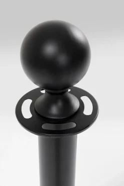 Best KARE Design Słupek odgradzający Vegas Ø36x100 cm czarny - KARE