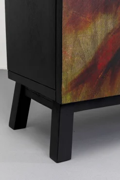 Outlet KARE Design Szafa Fleur 76x140 cm kolorowa - KARE