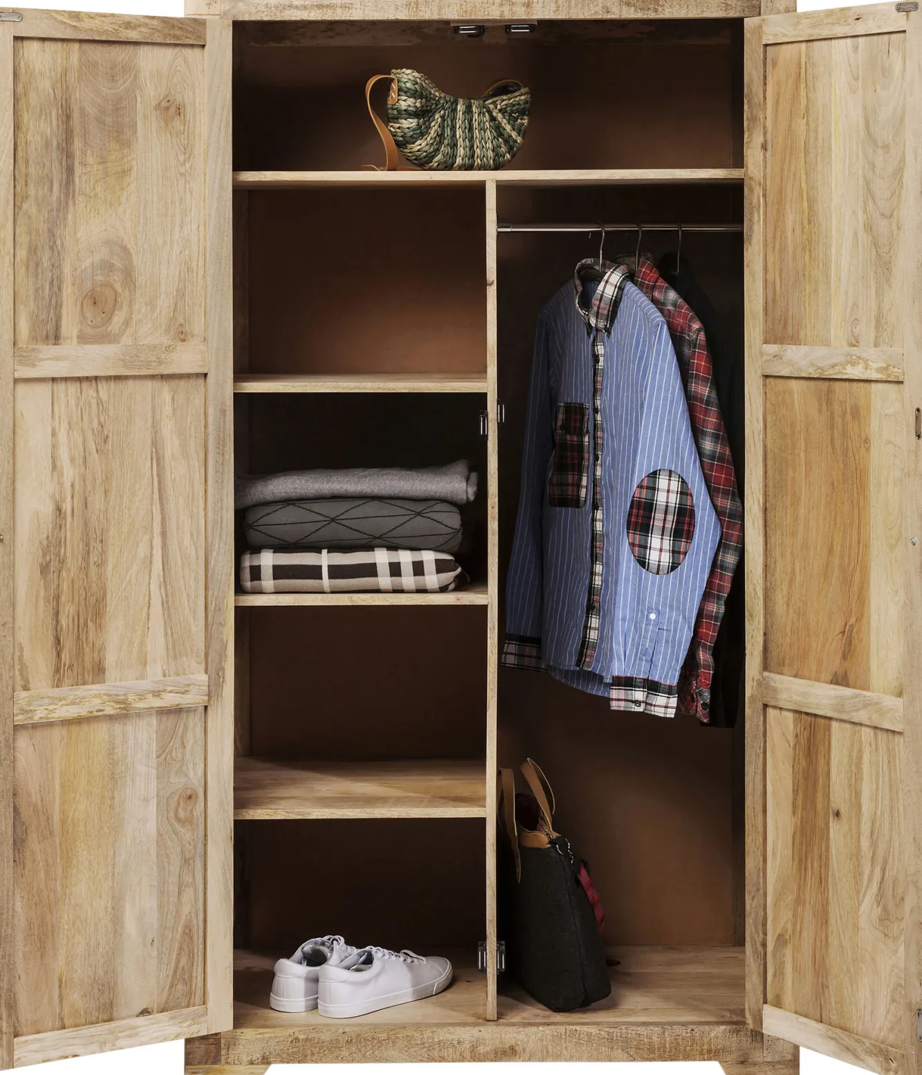 Hot KARE Design Szafa Puro 100x190 cm drewniana - KARE