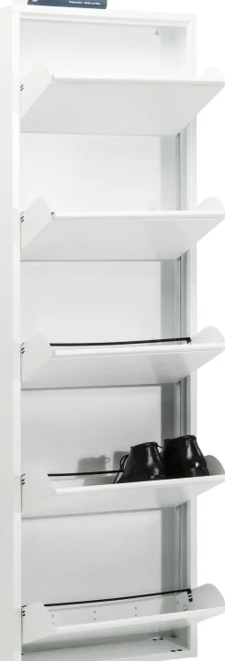 Clearance KARE Design Szafka na buty Caruso MO 50x170 cm biała - KARE