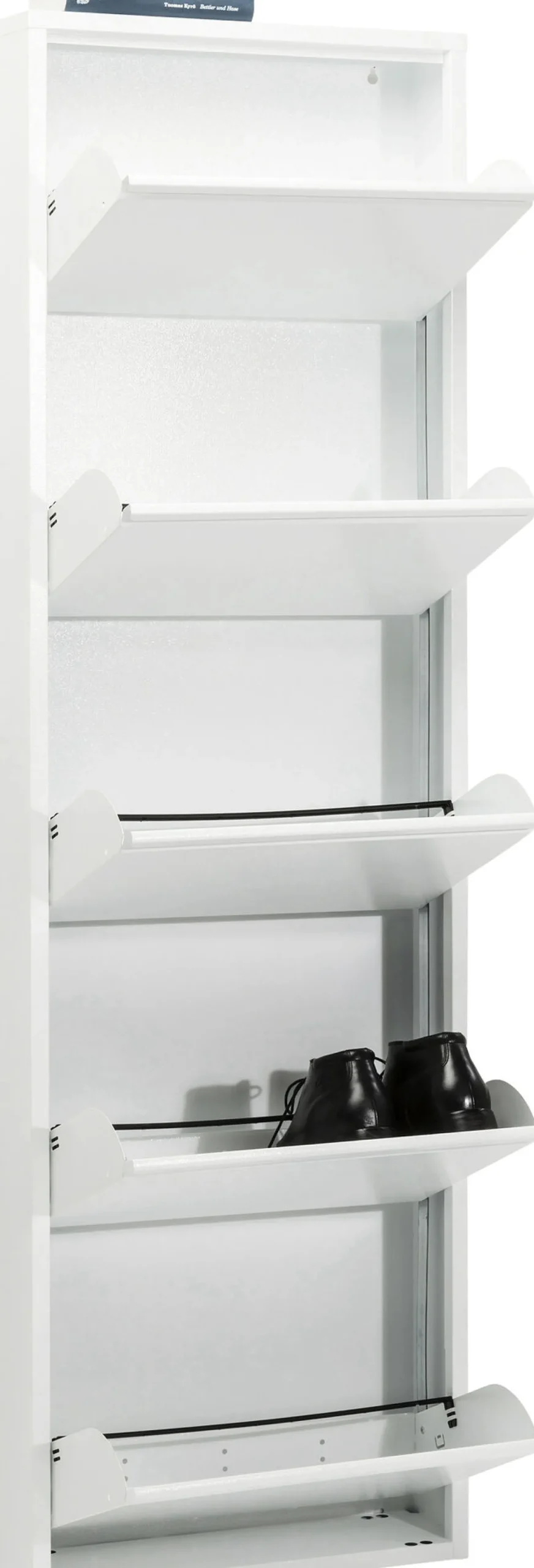 Clearance KARE Design Szafka na buty Caruso MO 50x170 cm biała - KARE