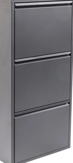 Clearance KARE Design Szafka na buty Caruso 50x103 cm antracytowa - KARE