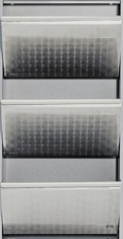 Sale KARE Design Szafka na buty Caruso 50x103 cm srebrna - KARE