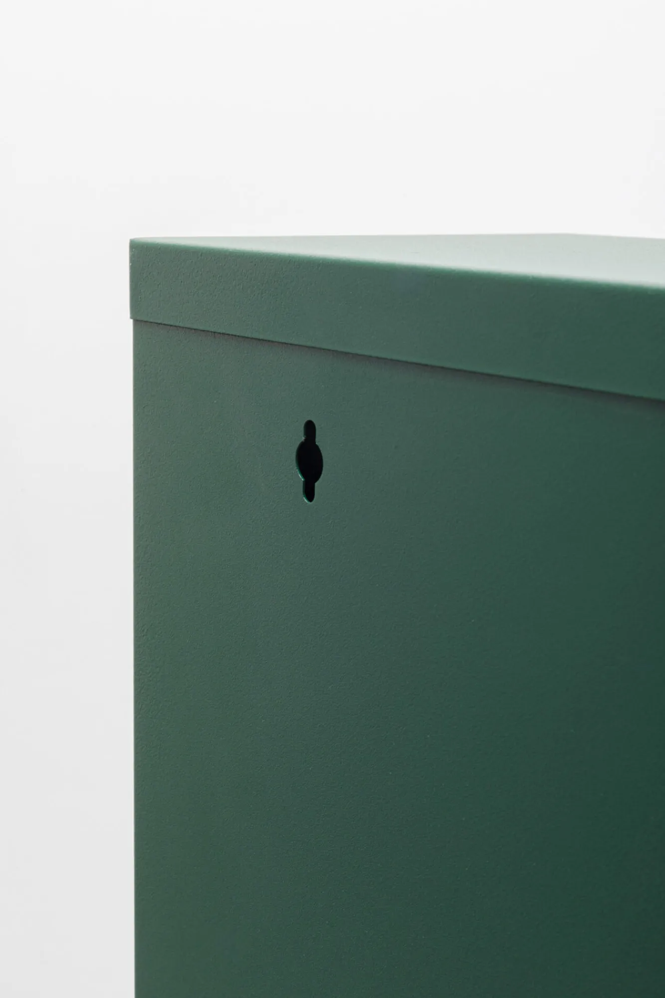 Outlet KARE Design Szafka na buty stalowa 3 półki kolor zielony 50x103 cm - KARE