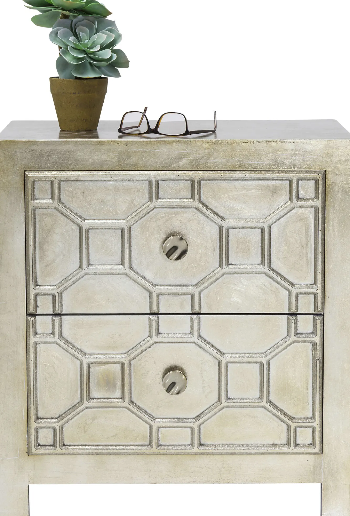 Best KARE Design Szafka nocna Alhambra 59x65 cm szampańska - KARE