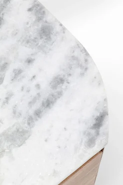 New KARE Design Szafka nocna Grace 50x55 cm drewno mango - blat marmur - KARE