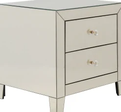 Fashion KARE Design Szafka nocna Luxury Gold 2 49x50 cm szampańska - KARE