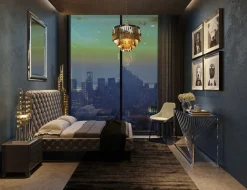 Outlet KARE Design Szafka nocna Luxury Push 49x50 cm szara - KARE