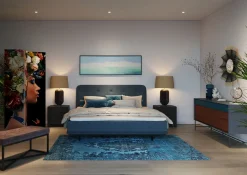 Outlet KARE Design Szafka nocna Luxury Push 49x50 cm szara - KARE