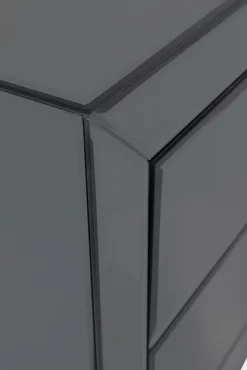 Outlet KARE Design Szafka nocna Luxury Push 49x50 cm szara - KARE