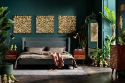 Outlet KARE Design Szafka nocna Muskat 45x53 cm drewniana - KARE