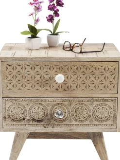 Outlet KARE Design Szafka nocna Puro 50x35 cm drewniana - KARE