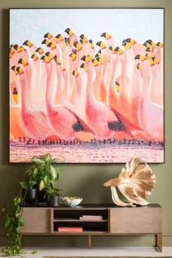 Clearance KARE Design Szafka RTV Cesaro 160x50 cm naturalna - blat ceramika - KARE