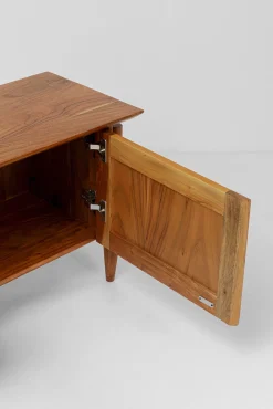 Hot KARE Design Szafka RTV 2-drzwiowa z szufladą i półką drewno akacjowe 175x55 cm - KARE