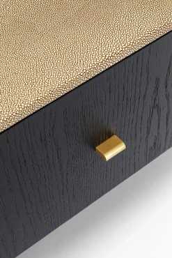 Sale KARE Design Szafka RTV Milano 200x55 cm ciemnobrązowa - KARE