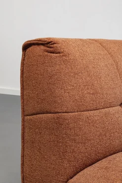 Online KARE Design Szezlong - moduł pikowany brązowy 90x147 cm - KARE